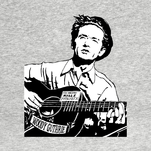 Woody Guthrie - This Machine Kills Fascists by WellRed